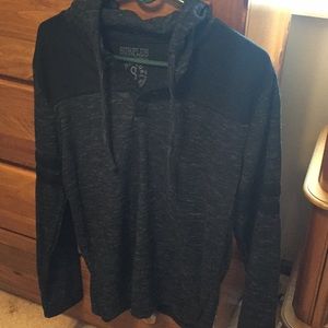 Surplus men’s long sleeve shirt with hoodie